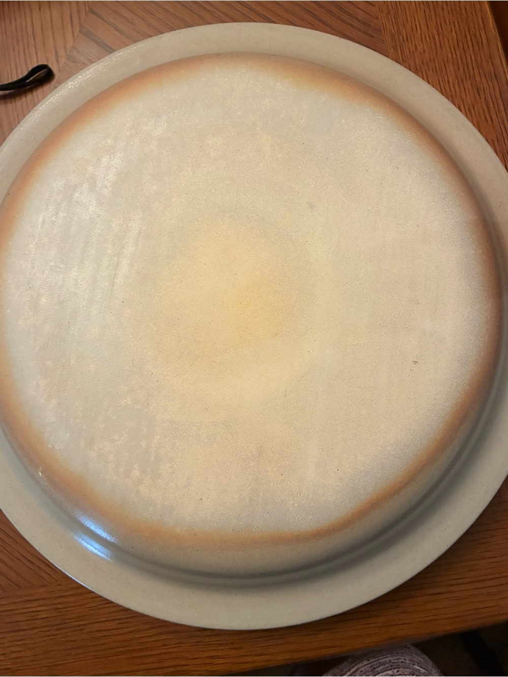 Salmon Falls Stoneware Blueberry Vine chip and dip platter - Picture 4 of 4